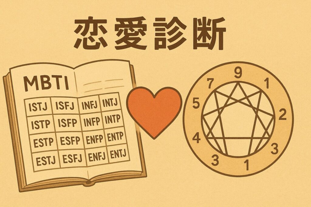 MBTIやエニアグラムを応用した恋愛診断