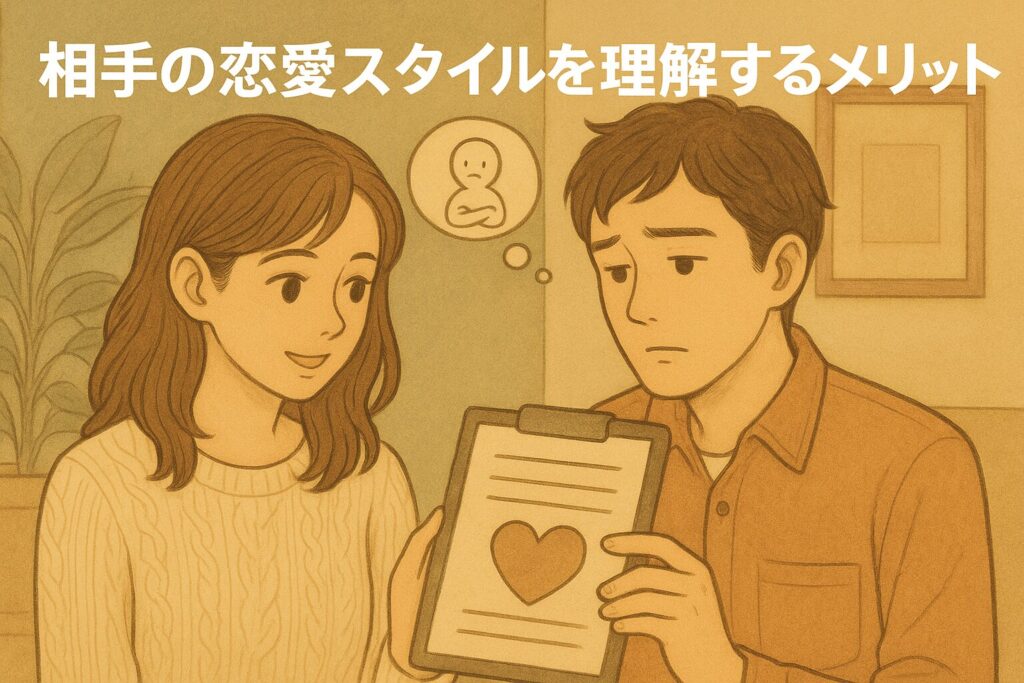 相手の恋愛スタイルを理解するメリット