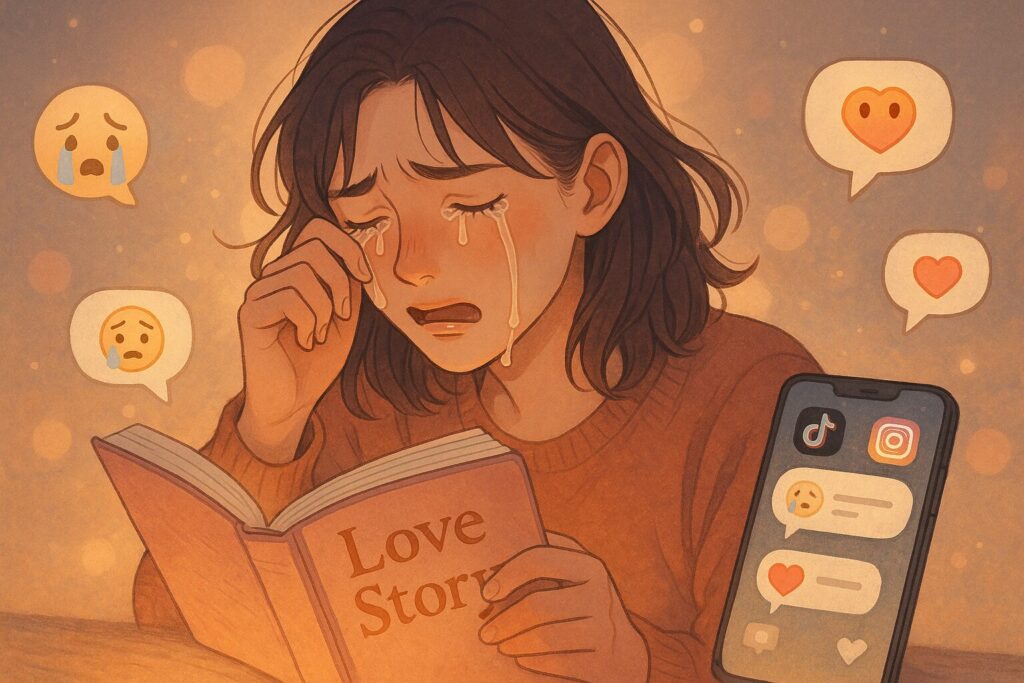 泣ける恋愛小説とSNS