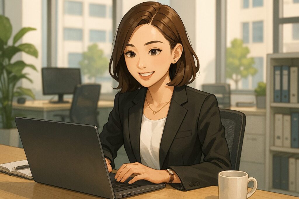 仕事に打ち込む！