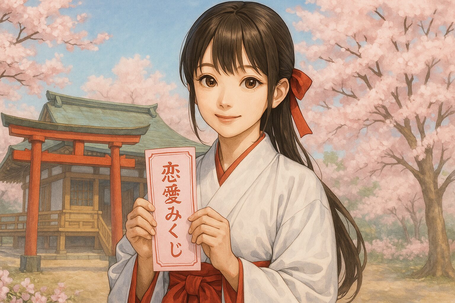 オリジナルの「恋愛みくじ」（無料）