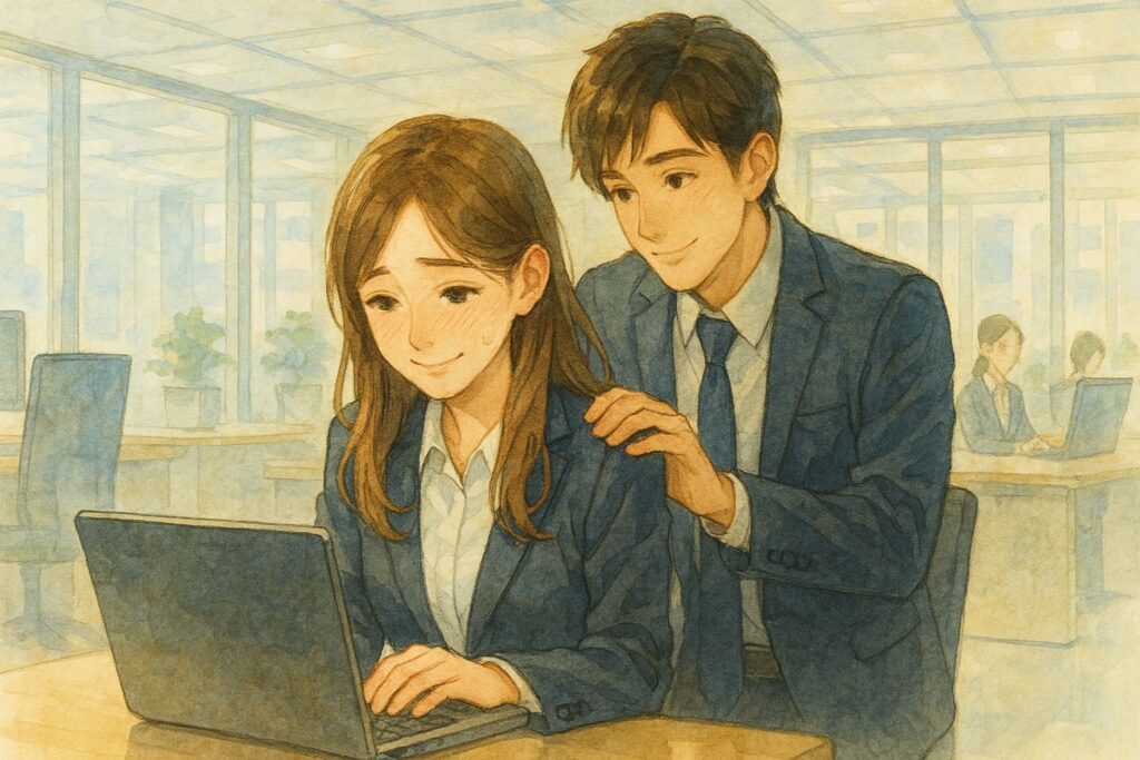 職場での好きな人へのアプローチ