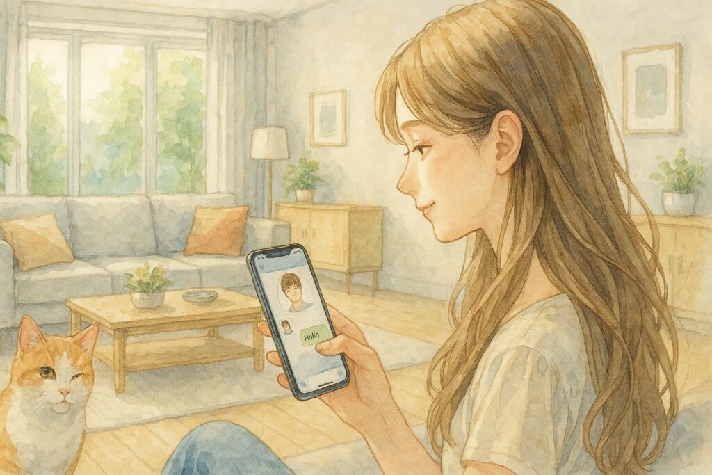 好きな人へのLINEメッセージ